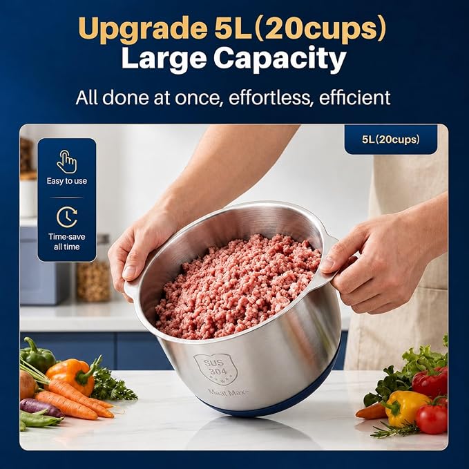 Stainless Steel Electric Meat Grinder