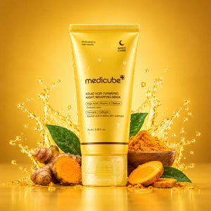 kojic acid turmeric night wrapping mask ℗