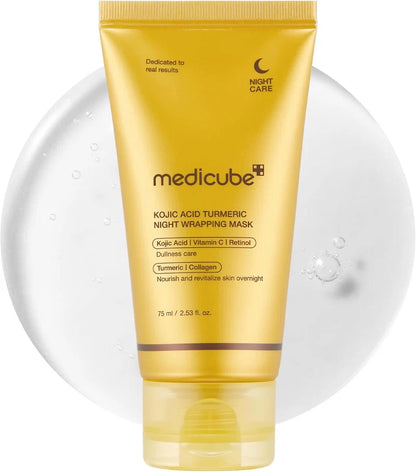 kojic acid turmeric night wrapping mask ℗