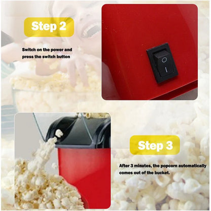 Mini Hot Air Popcorn Machine