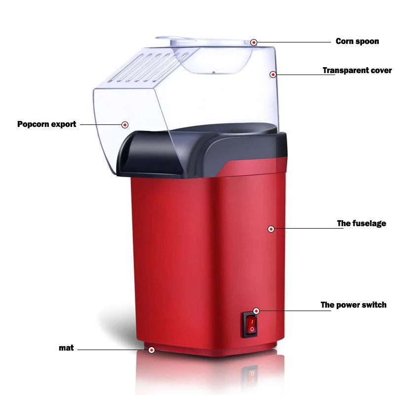 Mini Hot Air Popcorn Machine